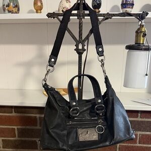 Coach Black Leather Bag